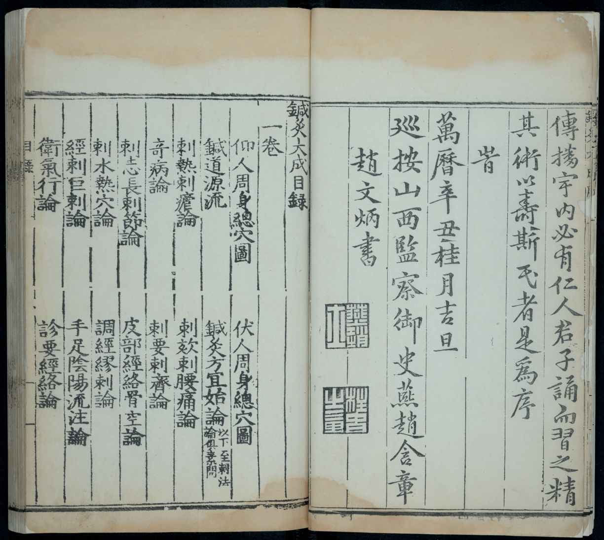 杨继洲《针灸大成》（含鬼门十三针）明赵文炳刻本